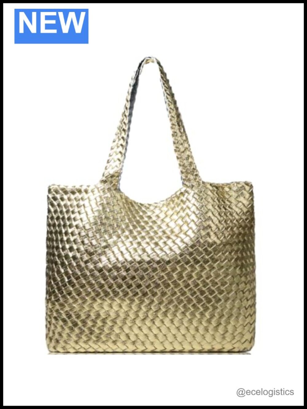 Woven Tote Bag for Women, Large Summer Beach Travel Handbag and Purse Retro
